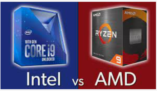 Contoh Intel Core i9 generasi ke-12 vs AMD Ryzen